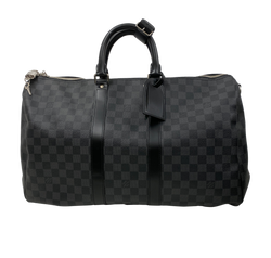 Keepall 45, Canvas, Damier Graphite,4, DB, DU4136